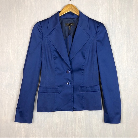 Escada Jackets & Blazers - Escada blazer blue 38 / 8